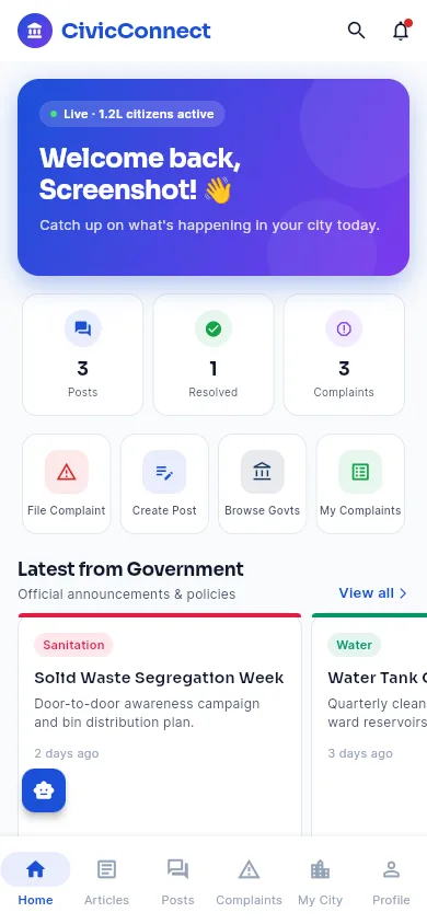Direct Citizen Engagement